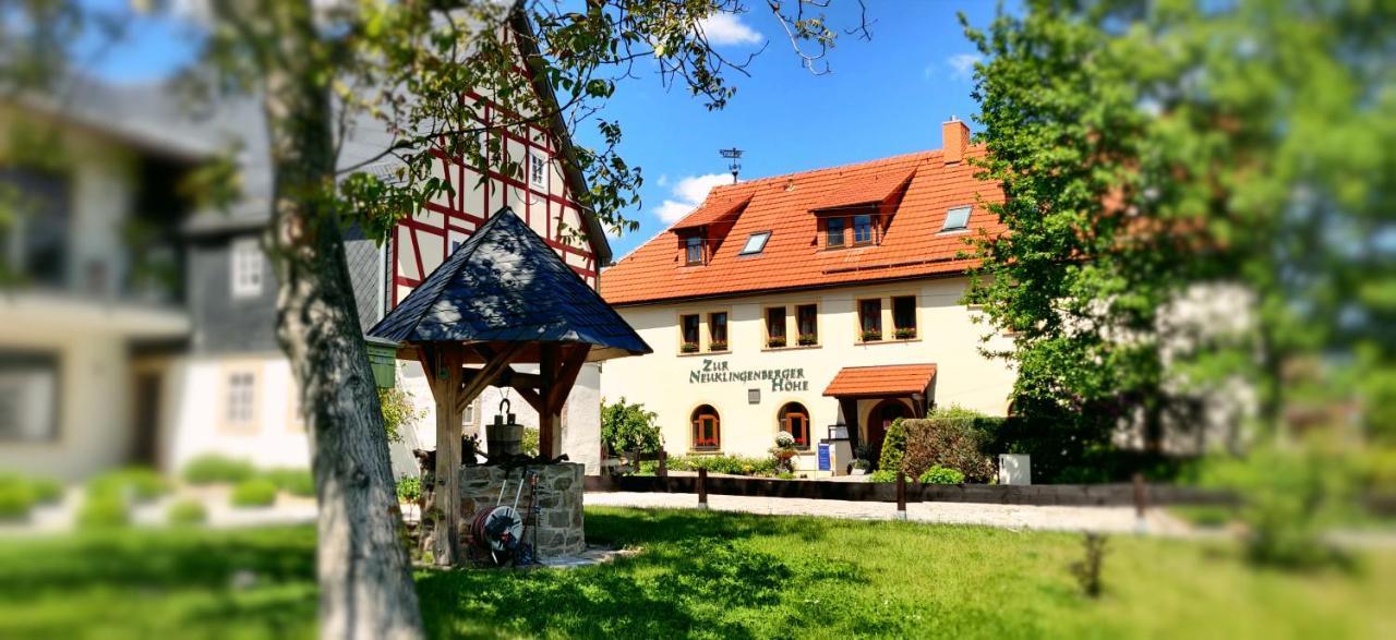 Hotel Neue Hoehe Klingenberg Buitenkant foto